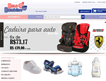 Tablet Screenshot of belobambino.com.br